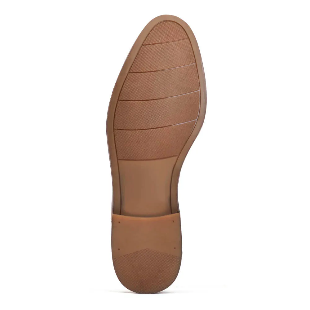 Bronte Washed Derby Shoes Brown sold by Base London product image thumbnail 5