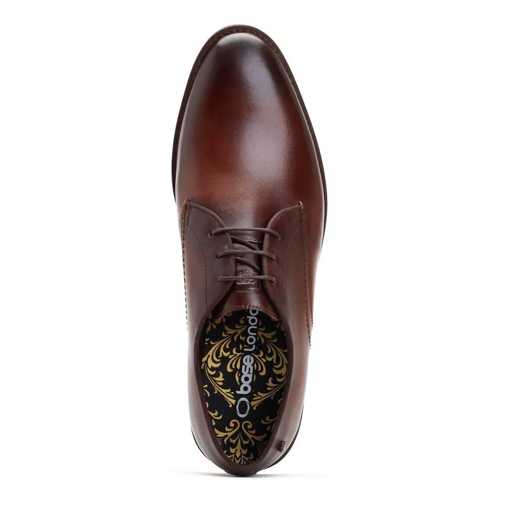 Bronte Washed Derby Shoes Brown sold by Base London product image thumbnail 4