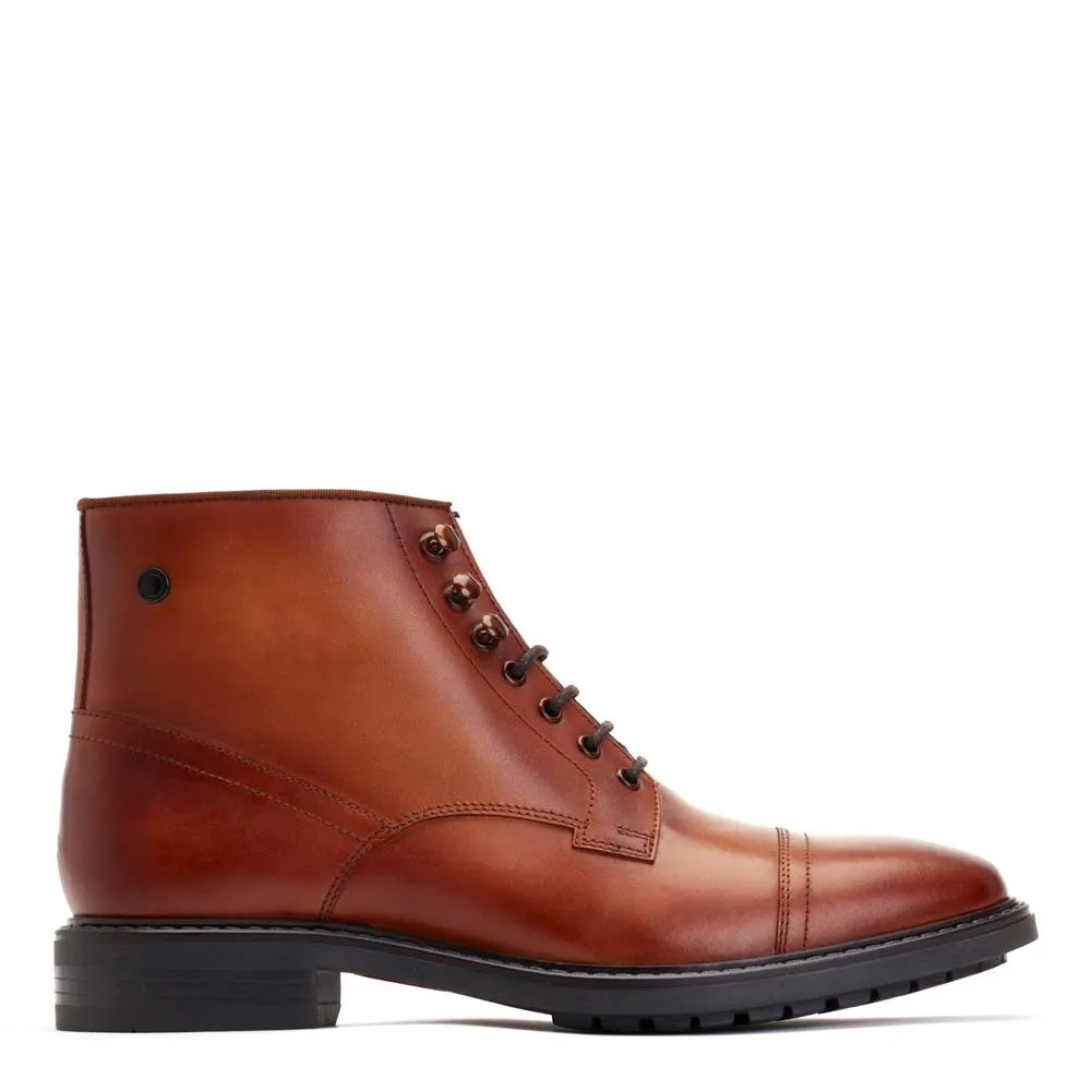 Duke Waxy Toe Cap Boots sold by Base London