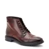 Duke Waxy Toe Cap Boots Brown sold by Base London