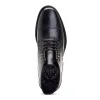 Duke Waxy Toe Cap Boots Black sold by Base London