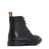 Hemlock Grain Brogue Boots Black sold by Base London