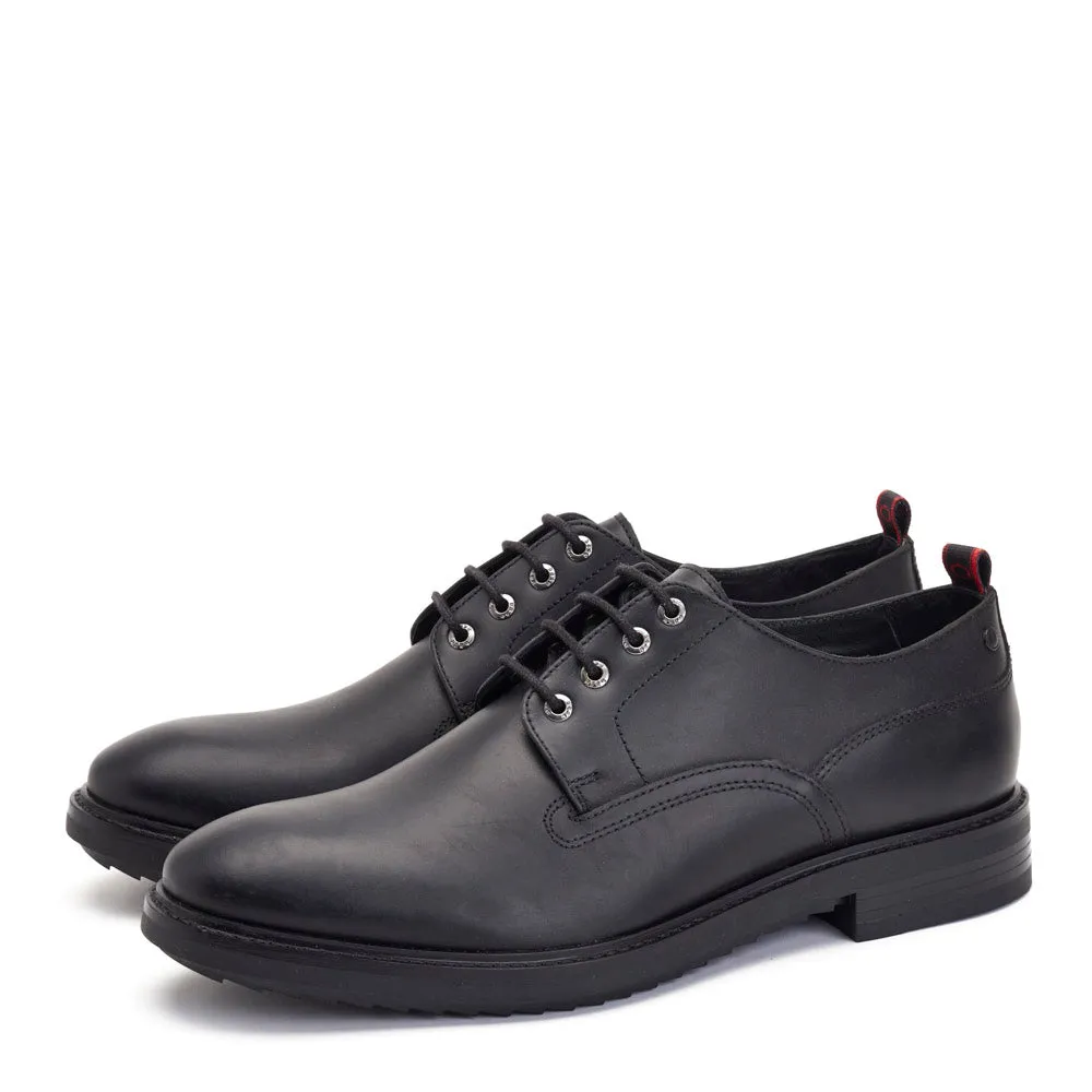 Memphis Pull Up Derby Shoes Black sold by Base London product image thumbnail 3