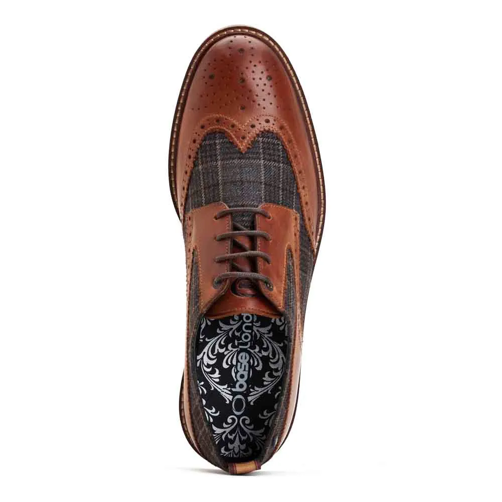 Nashville Pull Up Brogue Shoes sold by Base London product image thumbnail 4