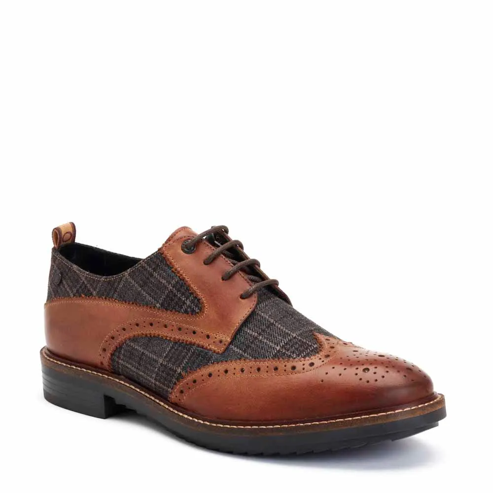 Nashville Pull Up Brogue Shoes sold by Base London product image thumbnail 2