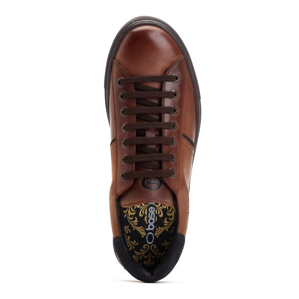 Beck Leather Trainers Brown sold by Base London product image thumbnail 5