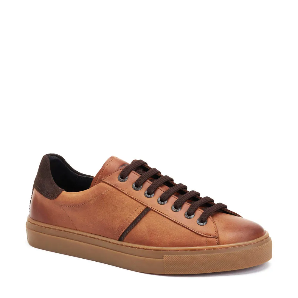 Beck Leather Trainers Tan sold by Base London product image thumbnail 2