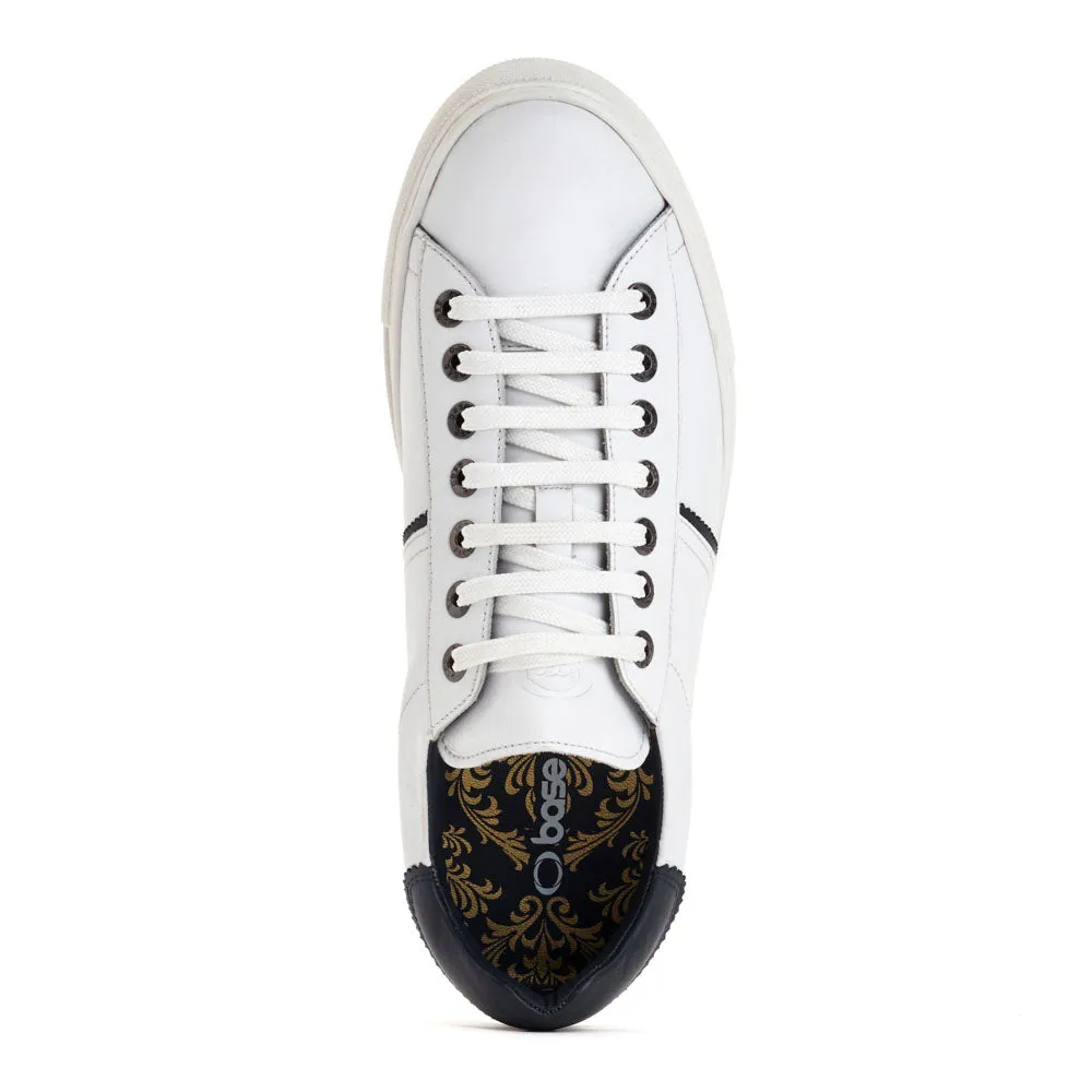 Beck Leather Trainers White sold by Base London product image thumbnail 5