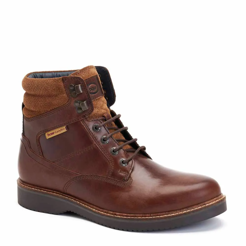 Bradley Waxy Combat Boots Brown sold by Base London product image thumbnail 2