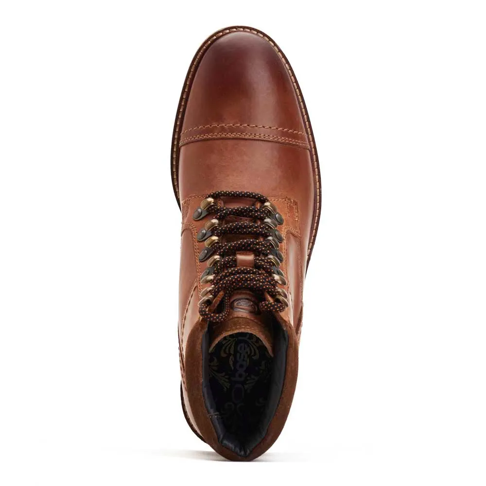 Ashland Pull Up Toe Cap Boots Tan sold by Base London product image thumbnail 4