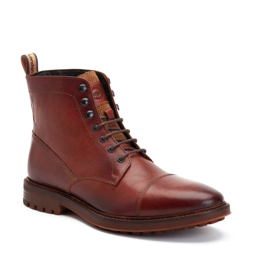 Banff Grain Toe Cap Boots sold by Base London product image thumbnail 2