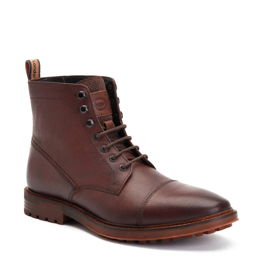 Banff Grain Toe Cap Boots sold by Base London product image thumbnail 2