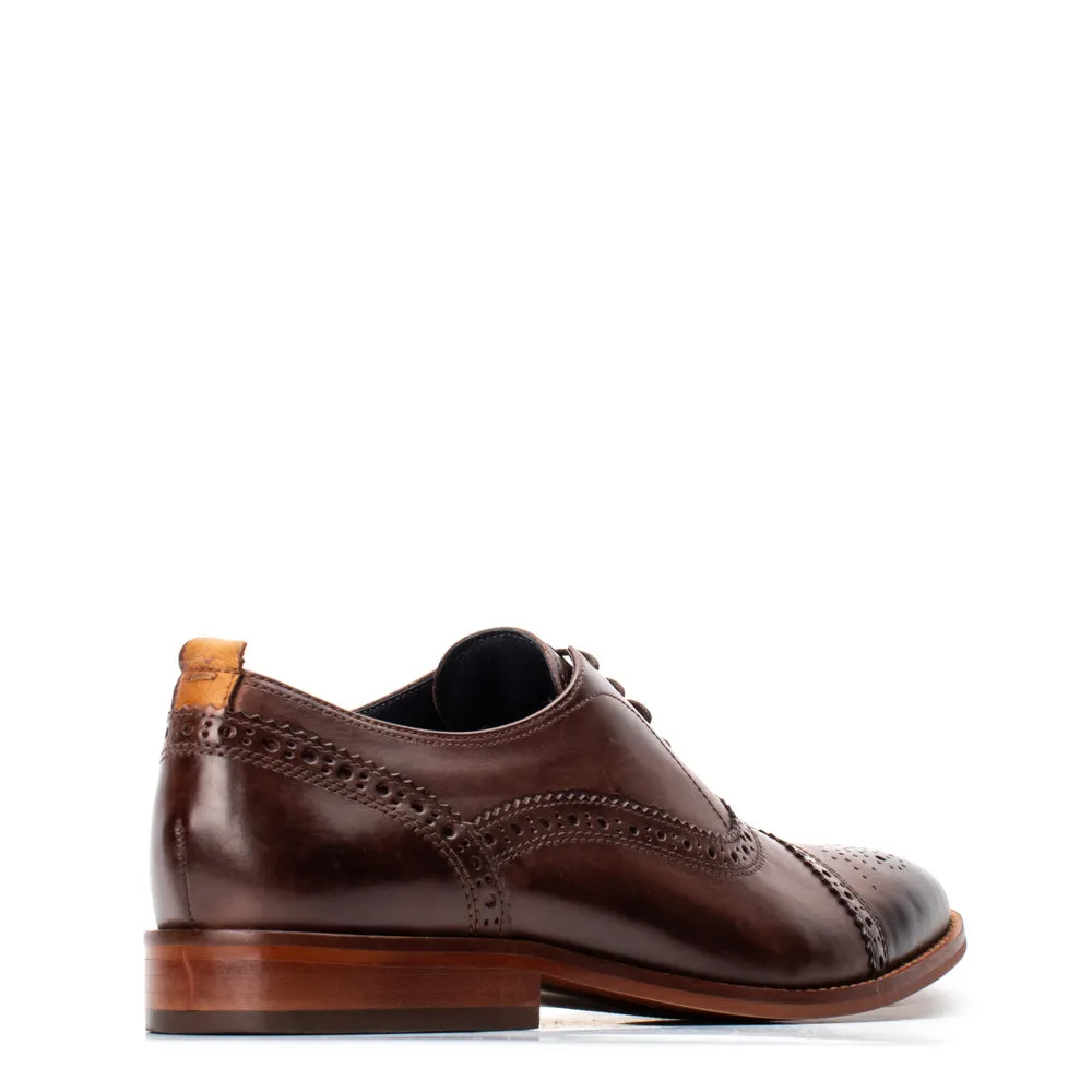 Cast Oxford Brogue Shoes Brown sold by Base London product image thumbnail 4