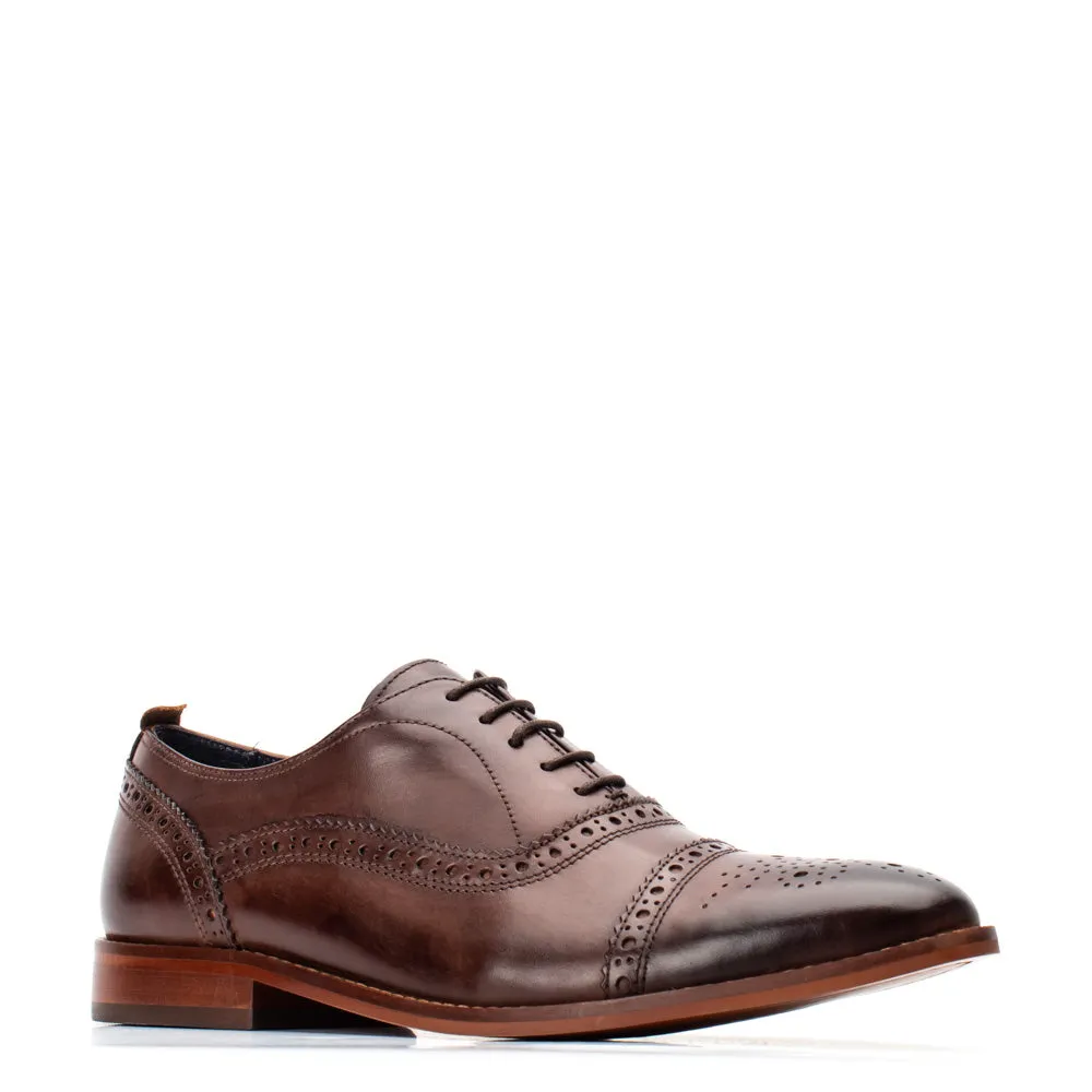 Cast Oxford Brogue Shoes Brown sold by Base London product image thumbnail 3