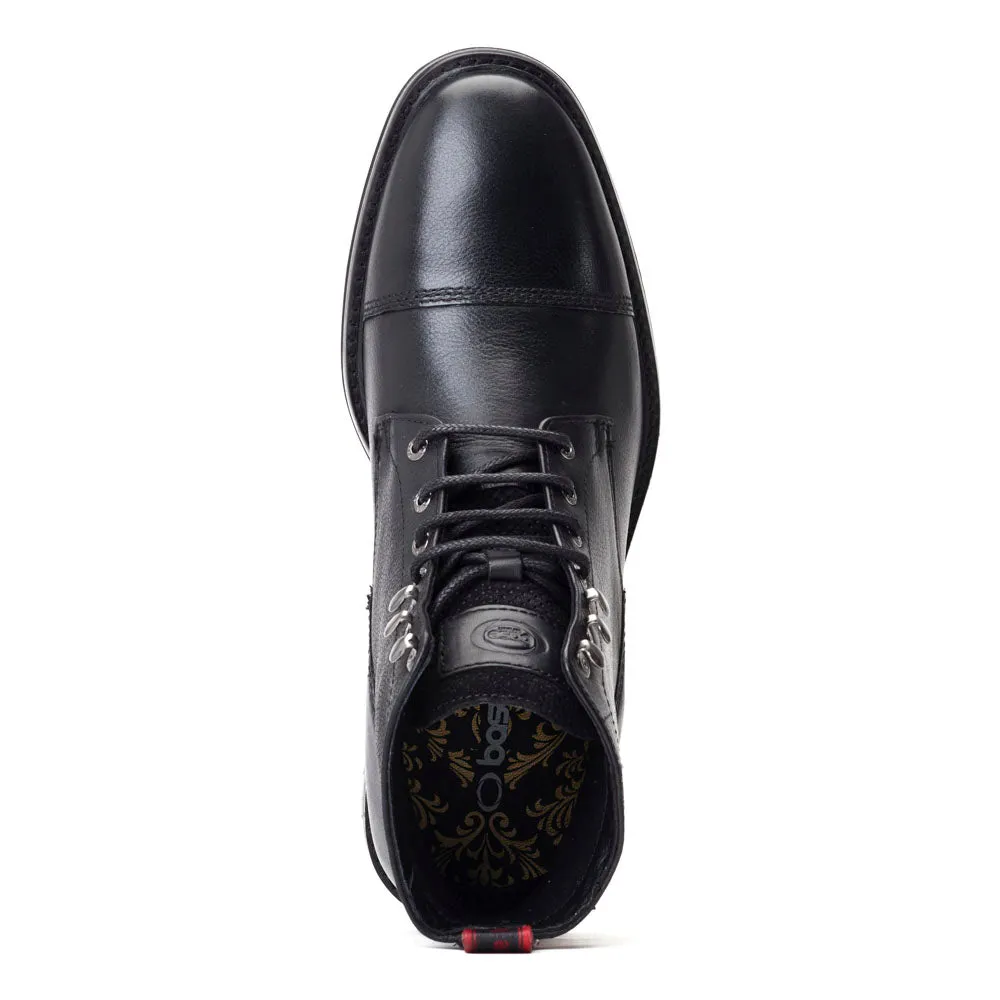 Banff Grain Toe Cap Boots Black sold by Base London product image thumbnail 5