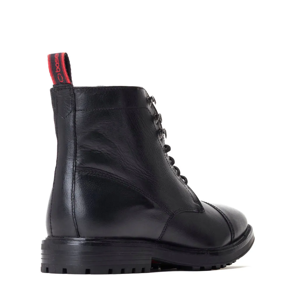 Banff Grain Toe Cap Boots Black sold by Base London product image thumbnail 4