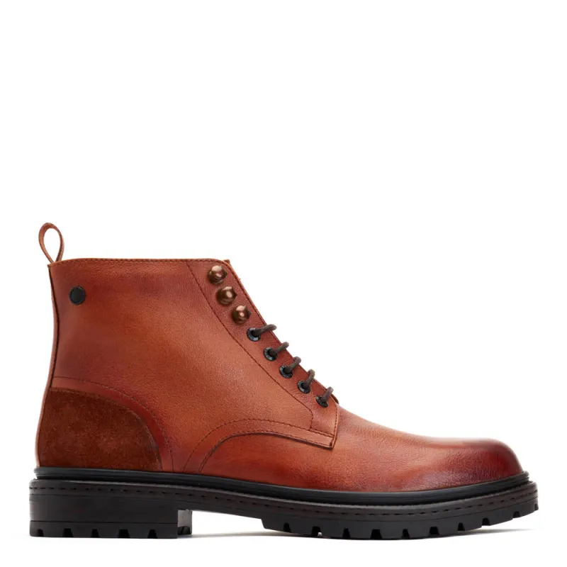 Dettori Grain Ankle Boots Tan sold by Base London