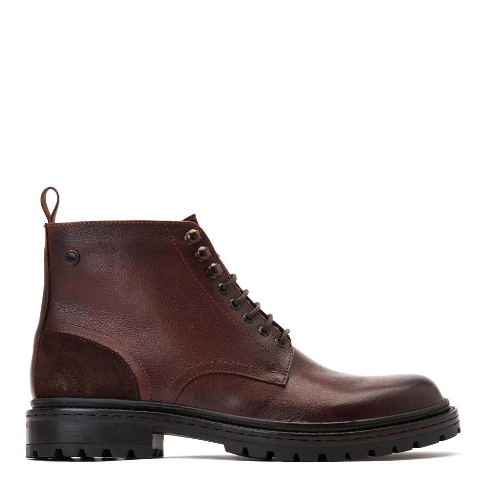 Dettori Grain Ankle Boots Brown sold by Base London