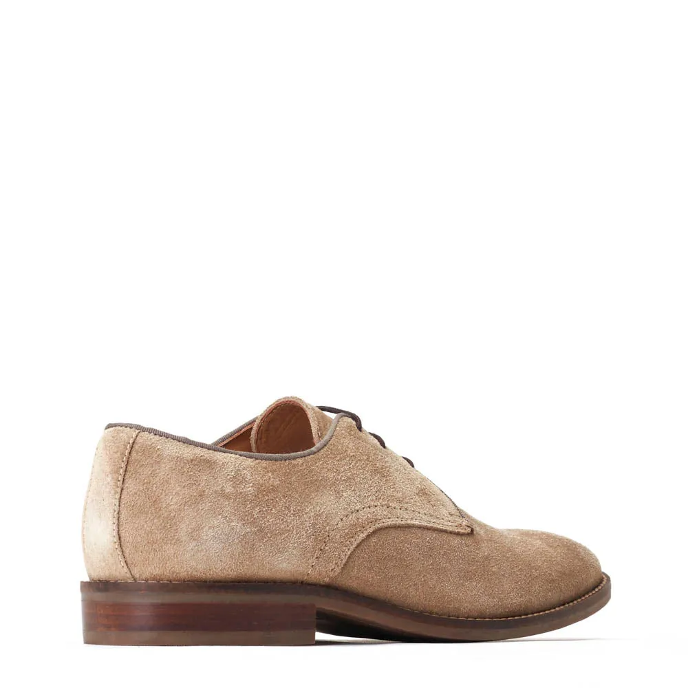 Bronte Suede Derby Shoes Sand sold by Base London product image thumbnail 3