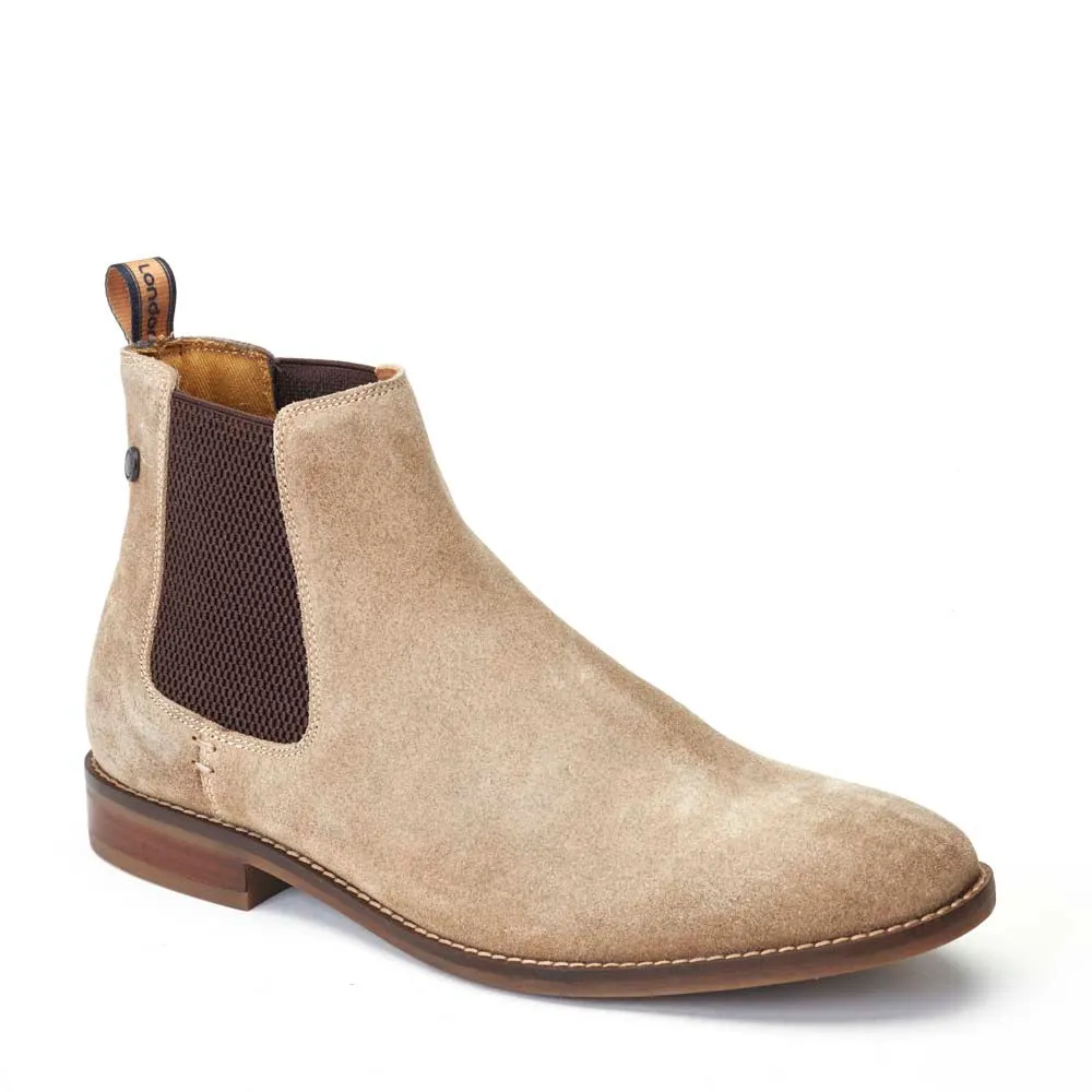 Virgil Suede Chelsea Boots Sand sold by Base London product image thumbnail 2