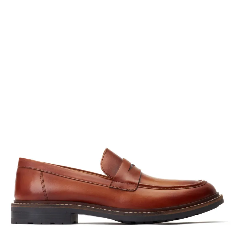 Ivey Burnished Loafers Tan sold by Base London