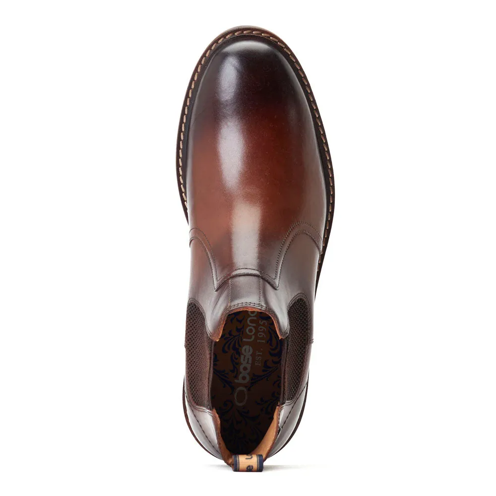 Bloom Burnished Chelsea Boots Brown sold by Base London product image thumbnail 4