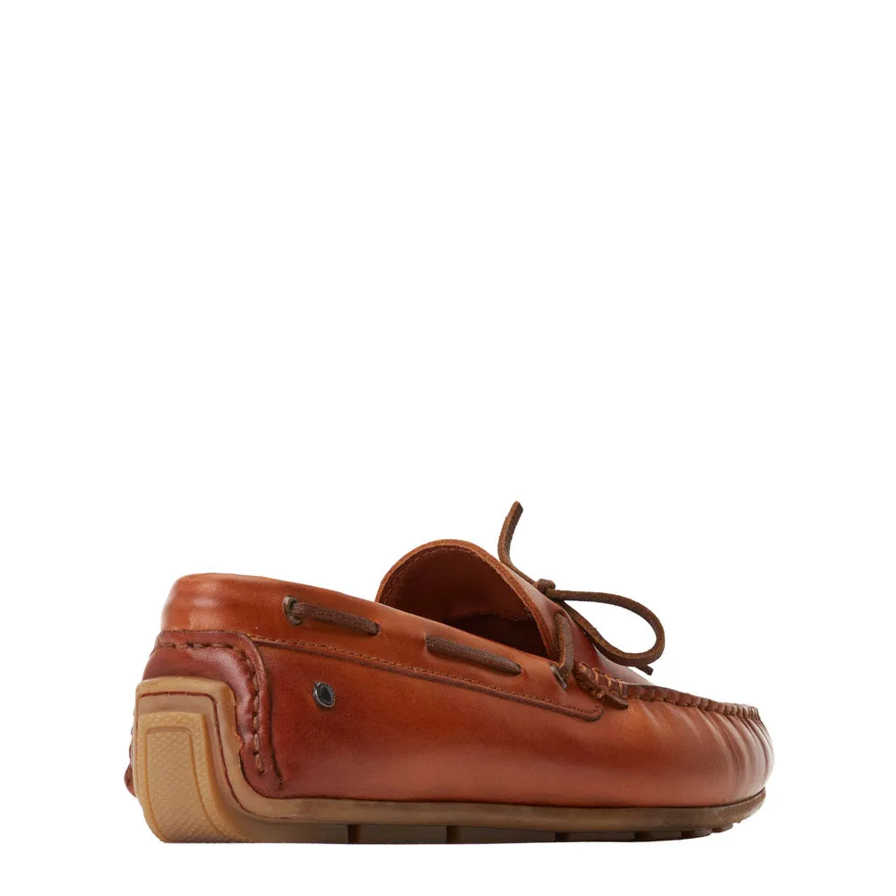 Brooks Washed Loafers Tan sold by Base London product image thumbnail 3
