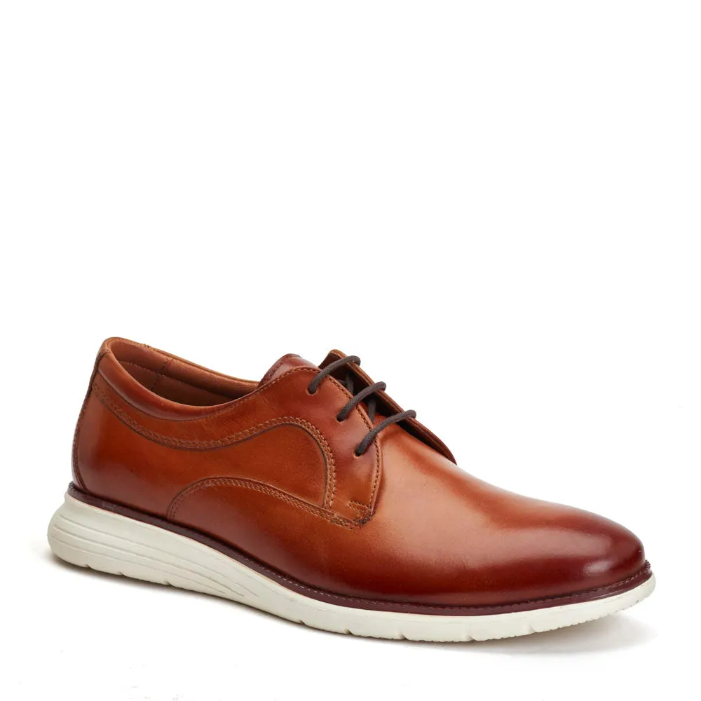 Wing Washed Derby Shoes Tan sold by Base London product image thumbnail 2