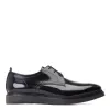 Roly Hi Shine Derby Shoes Black sold by Base London
