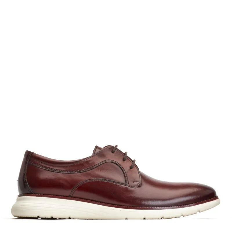 Wing Washed Derby Shoes Brown sold by Base London