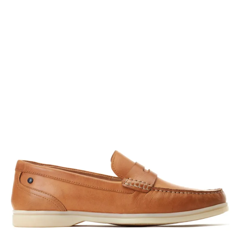 Marlin Nubuck Loafers Tan sold by Base London