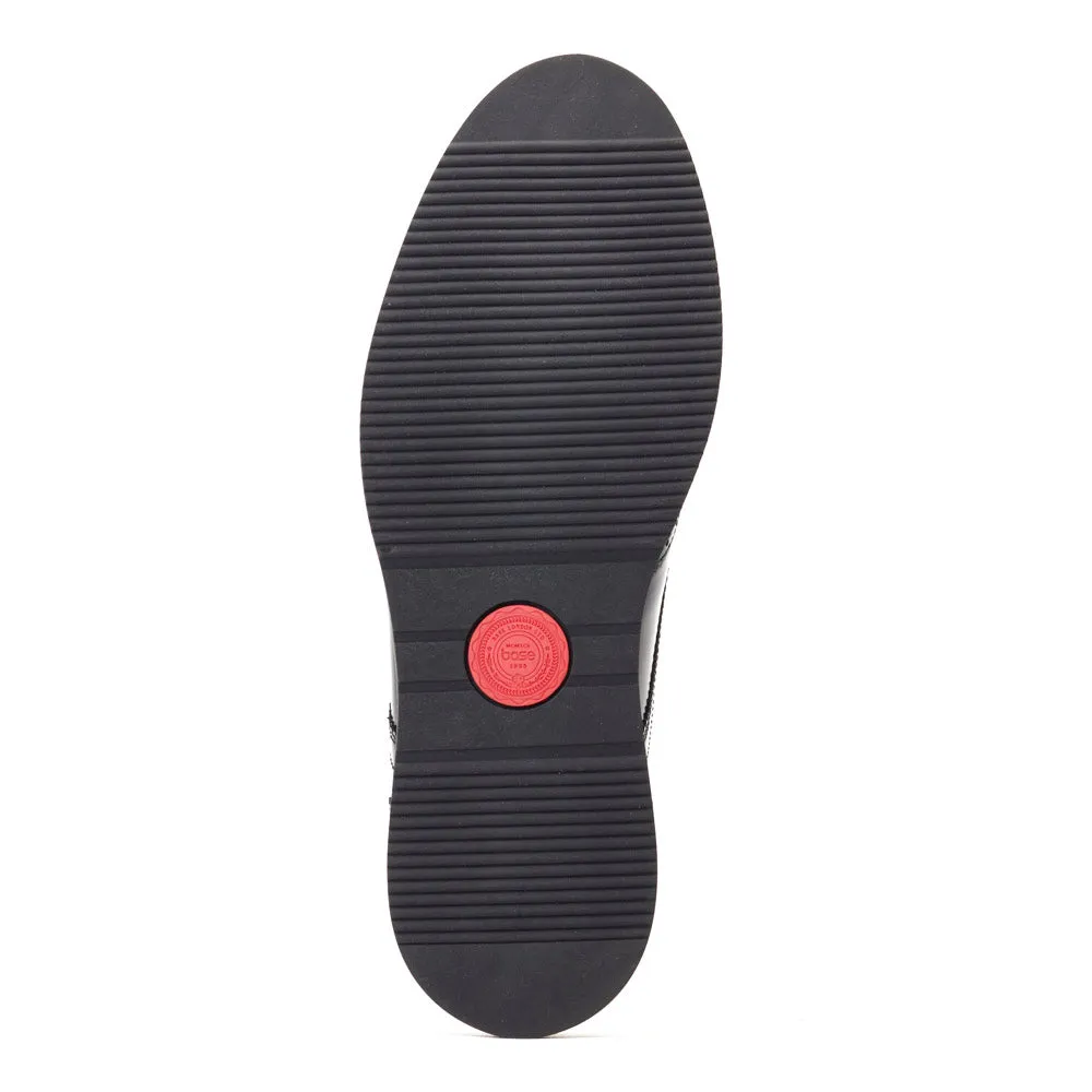 Joe Hi Shinebrogue Shoes Black sold by Base London product image thumbnail 5