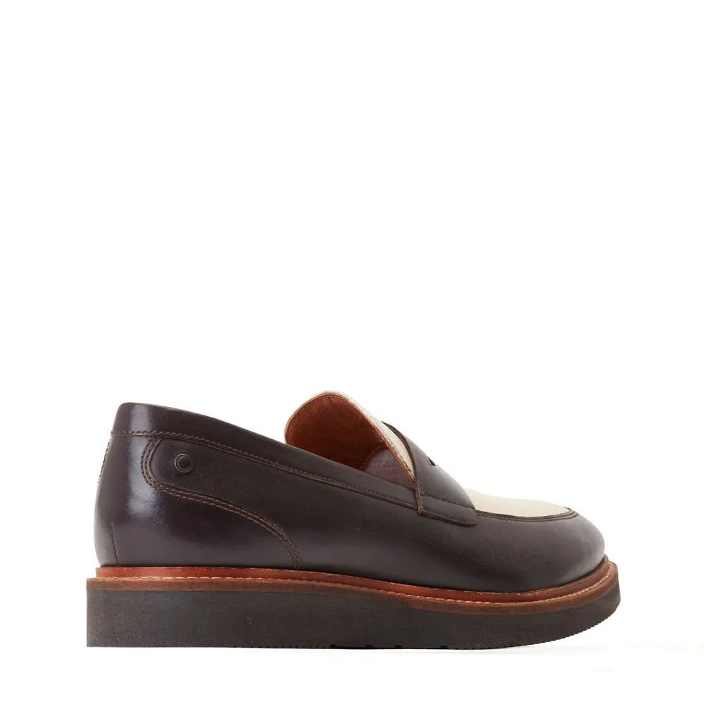 Sid Combo Loafers Brown/Beige sold by Base London product image thumbnail 3