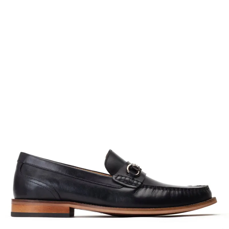 Madison Washed Loafers Black sold by Base London