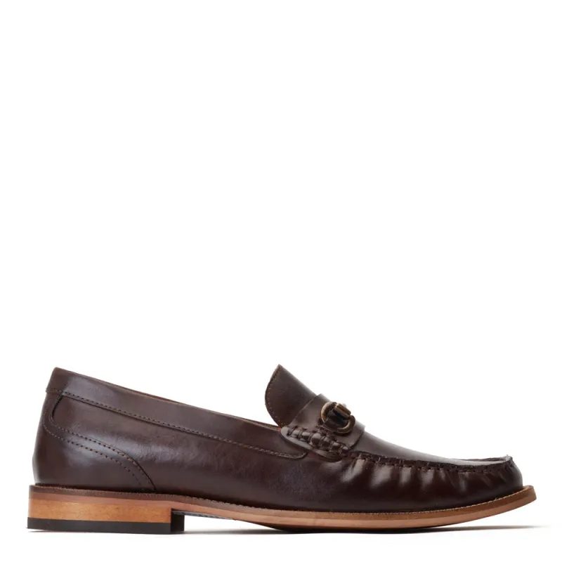 Madison Washed Loafers Brown sold by Base London