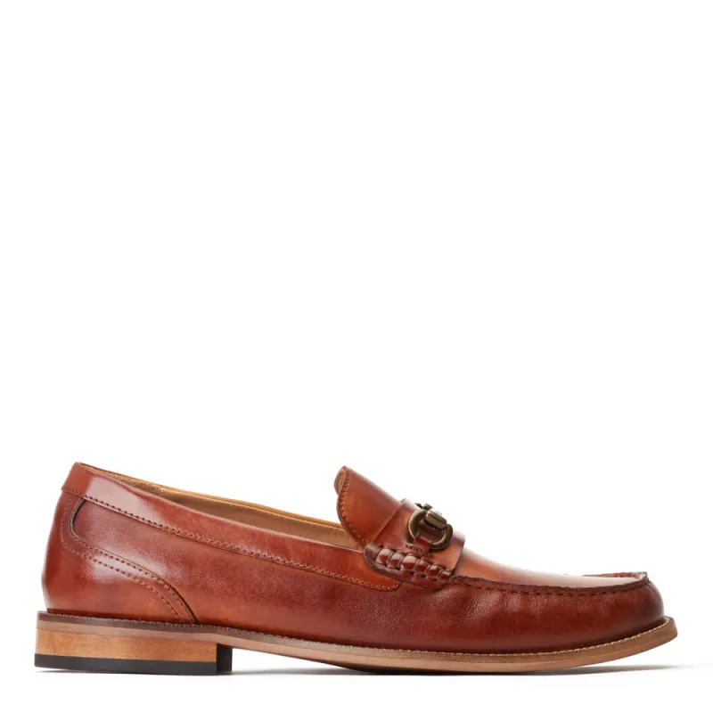 Madison Washed Loafers Tan sold by Base London