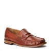 Garfield Washed Loafers Tan sold by Base London
