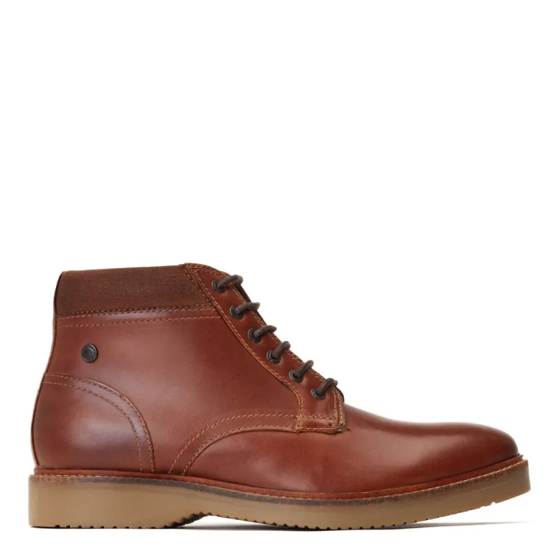 Dugan Waxy Chukka Boots Chestnut sold by Base London