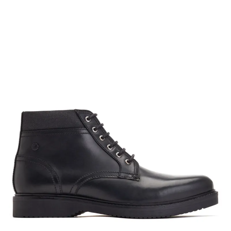 Dugan Waxy Chukka Boots Black sold by Base London