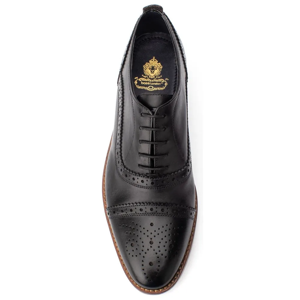 Cast Oxford Brogue Shoes Black sold by Base London product image thumbnail 5