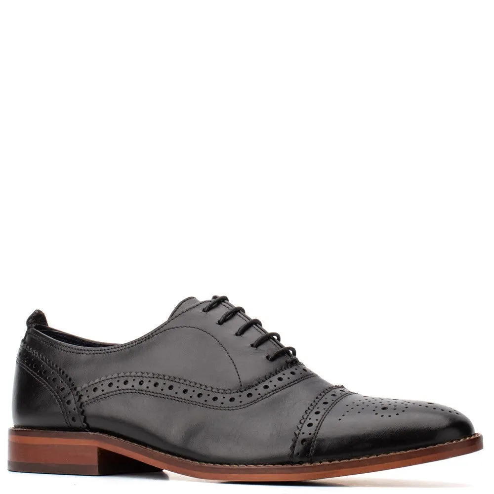 Cast Oxford Brogue Shoes Black sold by Base London product image thumbnail 2
