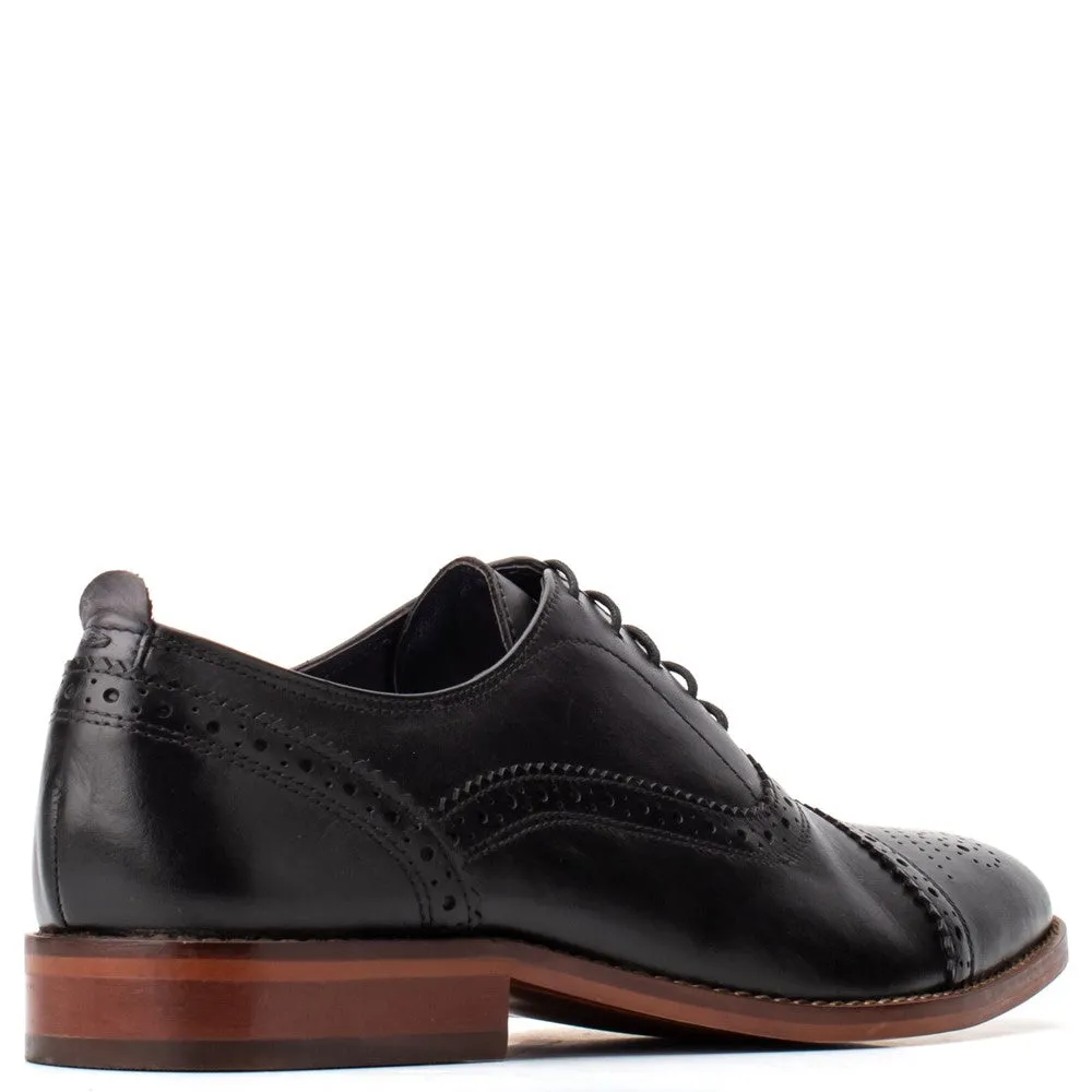 Cast Oxford Brogue Shoes Black sold by Base London product image thumbnail 3