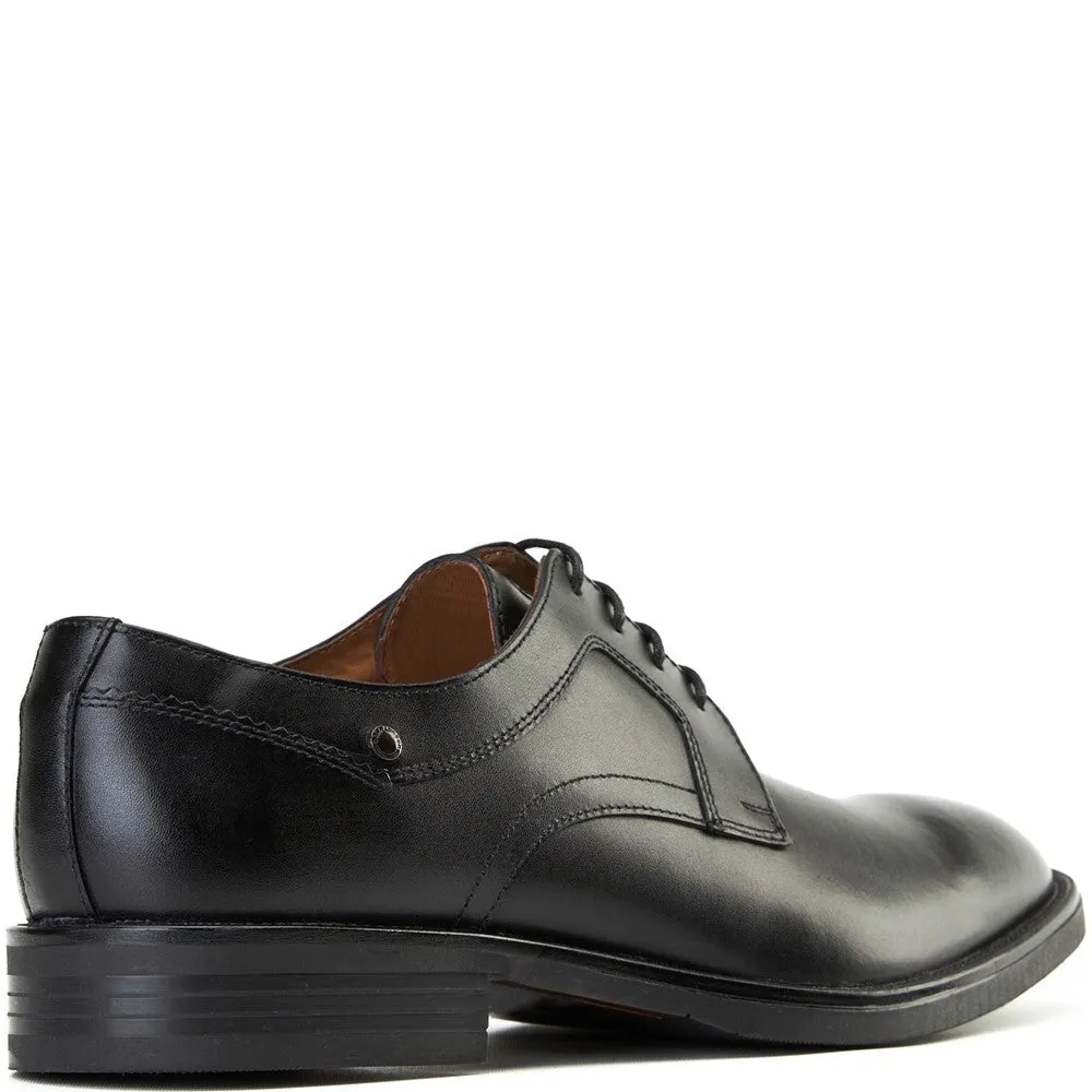 Sleeve Waxy Derby Shoes Black sold by Base London product image thumbnail 2
