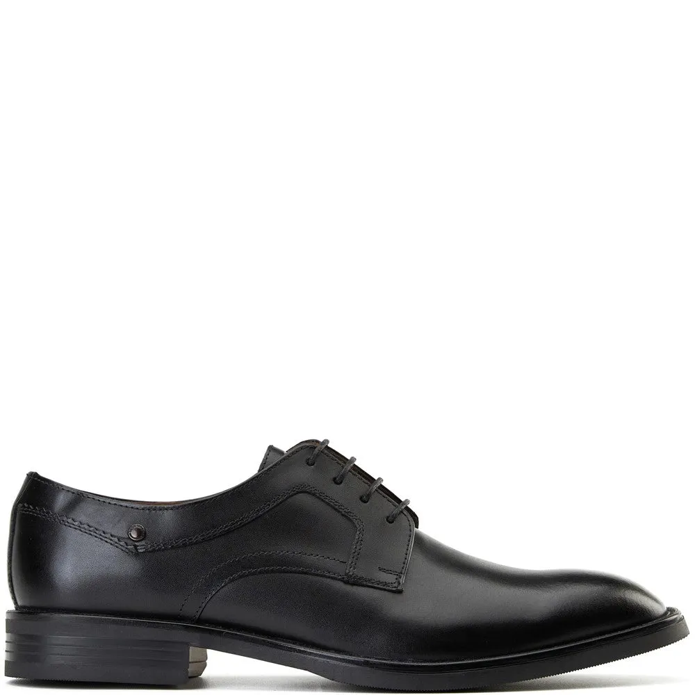 Sleeve Waxy Derby Shoes Black sold by Base London product image thumbnail 5