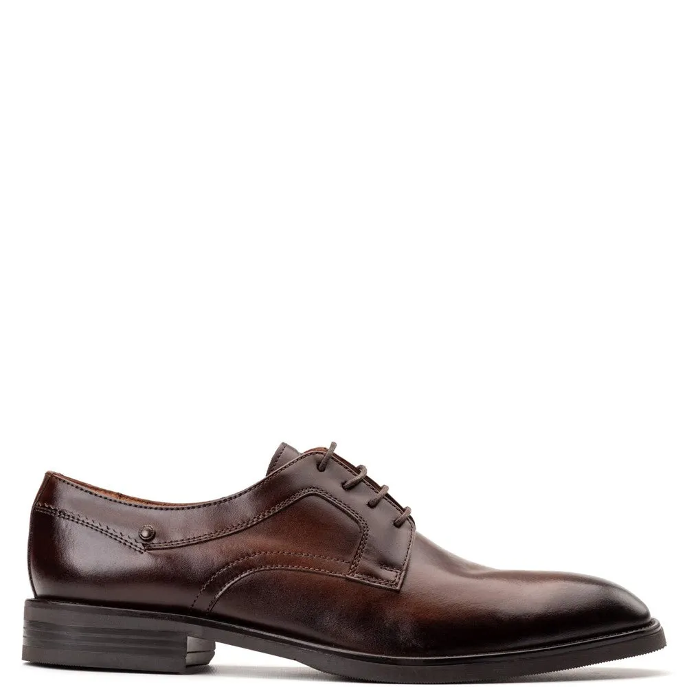 Sleeve Waxy Derby Shoes Brown sold by Base London product image thumbnail 5