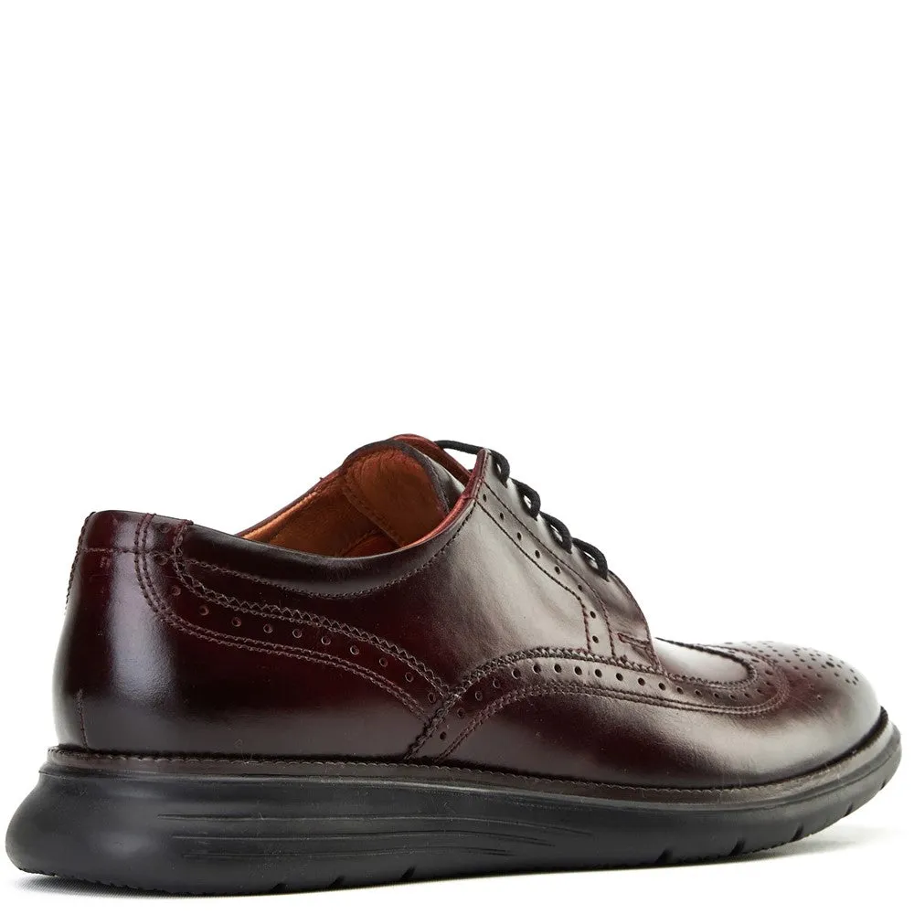 Flight 25 Leather Brogue Shoes Bordo sold by Base London product image thumbnail 3