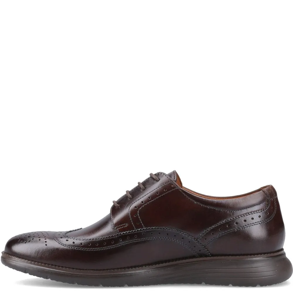 Flight 25 Leather Brogue Shoes Brown sold by Base London product image thumbnail 3