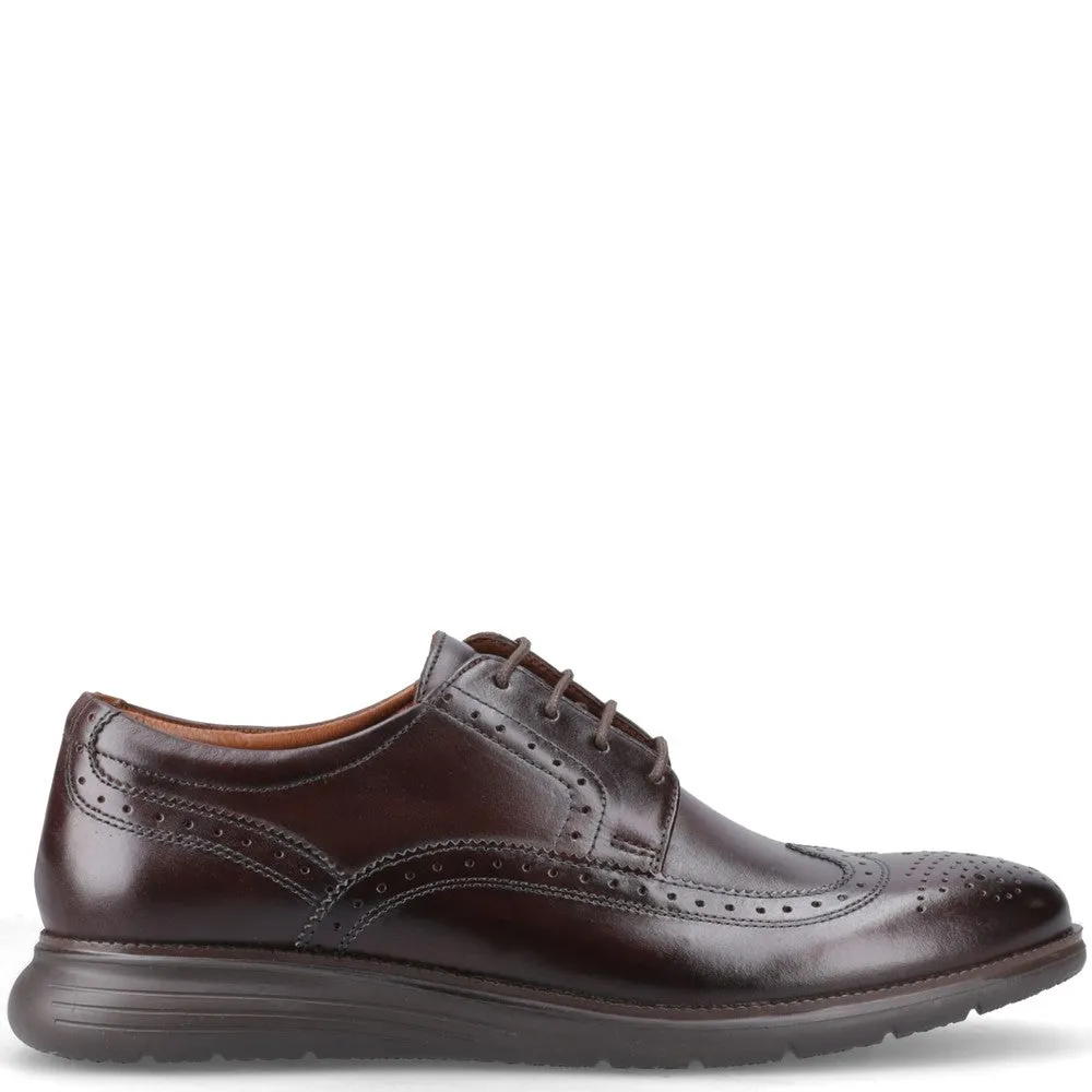 Flight 25 Leather Brogue Shoes Brown sold by Base London
