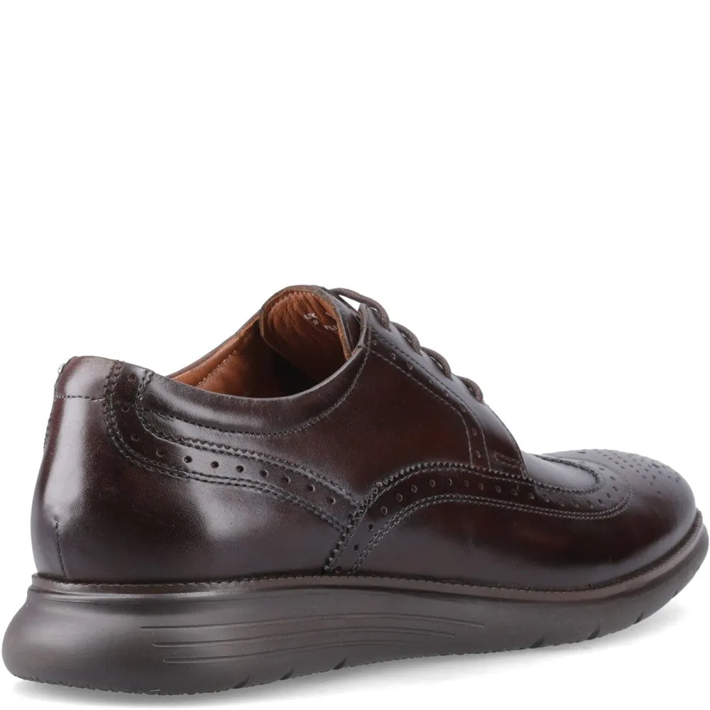 Flight 25 Leather Brogue Shoes Brown sold by Base London product image thumbnail 4