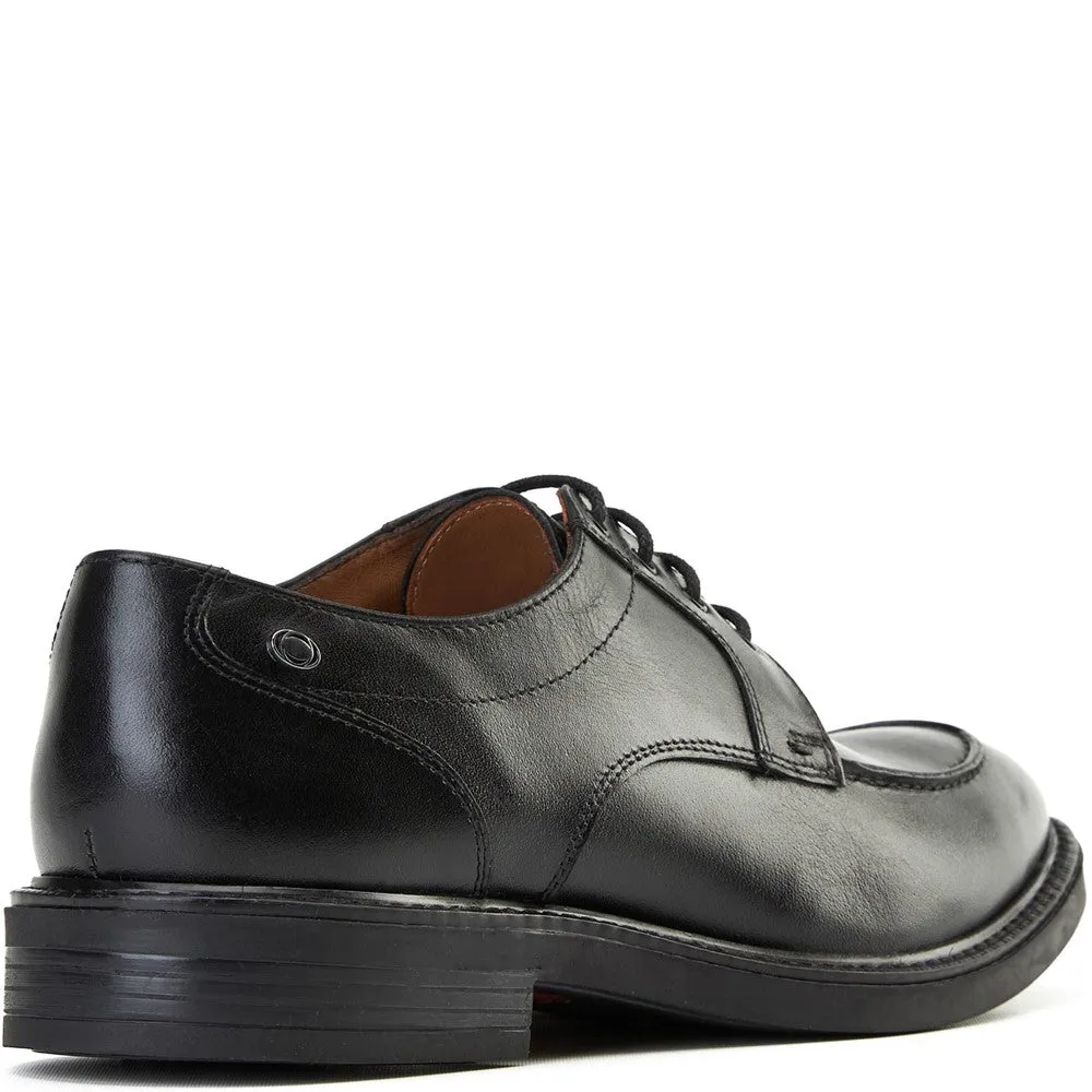 Surrey Waxy Apron Toe Shoes Black sold by Base London product image thumbnail 3